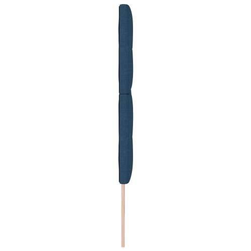 Naslon za glavu s gumbima, plavi, 200 cm, tkanina Cijena