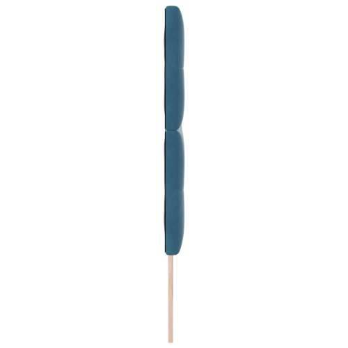 Naslon za glavu s gumbima, tamno plavi, 200 cm, baršun Cijena
