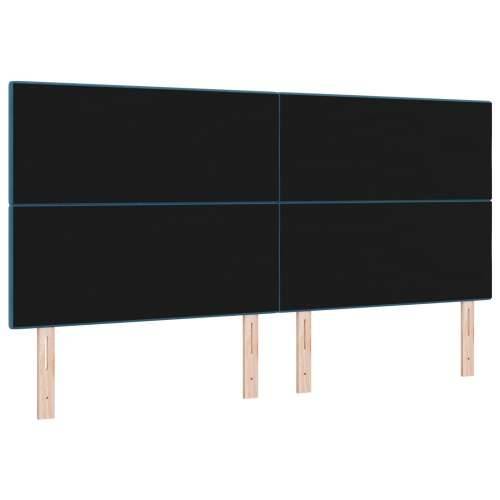 Naslon za glavu s gumbima, tamno plavi, 200 cm, baršun Cijena
