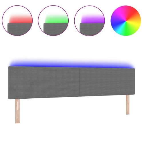 LED uzglavlje jednostavnog dizajna svjetlosiva 100 cm od korduroj tkanine Cijena