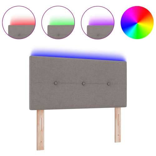 LED Uzglavlje S Gumbima Taupe 80 cm Tkanina Cijena