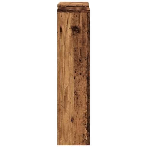 Maska za radijator - Pokrov za radijator boja staro drvo 205x21,5x83,5 cm drveni - Staro drvo 205 x 21.5 x 83.5 cm 1 vodoravne l Cijena