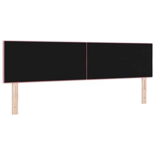 LED Uzglavlje s dugmadi u ružičastoj boji 90 cm od baršuna Cijena