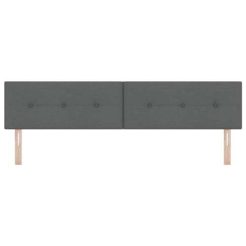 LED uzglavlje s dugmadima tamno sivo 100 cm tkanina Cijena