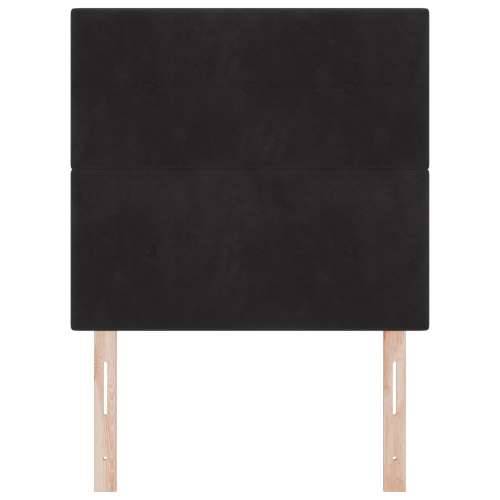 LED Uzglavlje Crno 80 cm Baršun Cijena