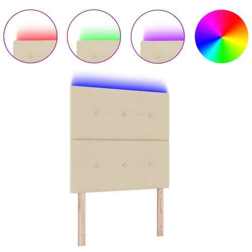 LED Uzglavlje Krem 100 cm Tkanina Cijena
