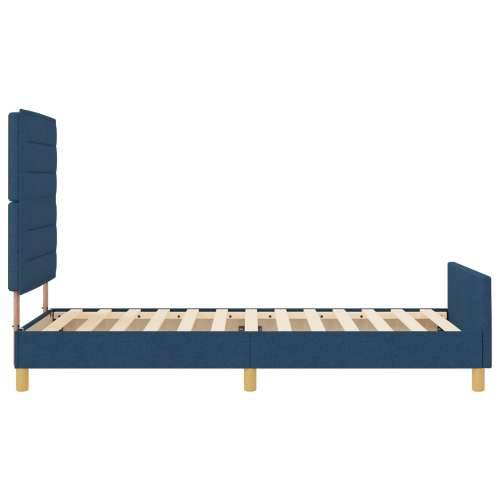 Plavi okvir kreveta od tkanine 80x200 cm Cijena