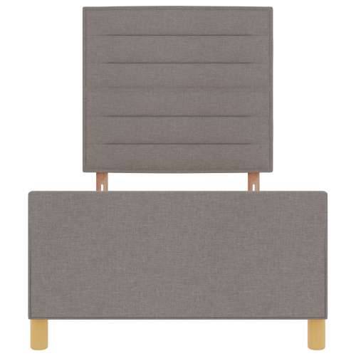 Taupe Tkanina Krevet Okvir 90x200 cm Cijena