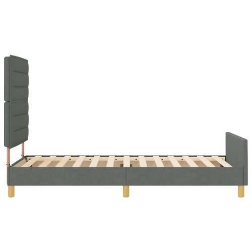 Krevet Siva 100x200 cm Tkanina Cijena