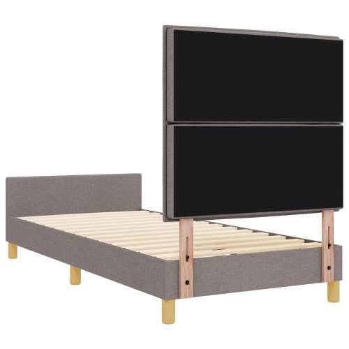 Krevetni okvir Taupe 100x200 cm Tkanina Cijena