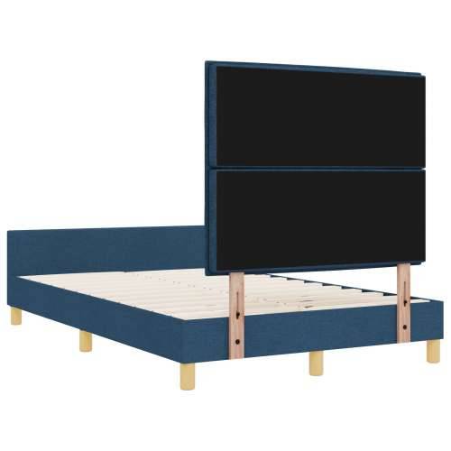 Okvir kreveta Plava 120x190 cm Tkanina Cijena