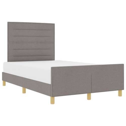 Okvir za krevet taupe 160x200 cm tkanina Cijena
