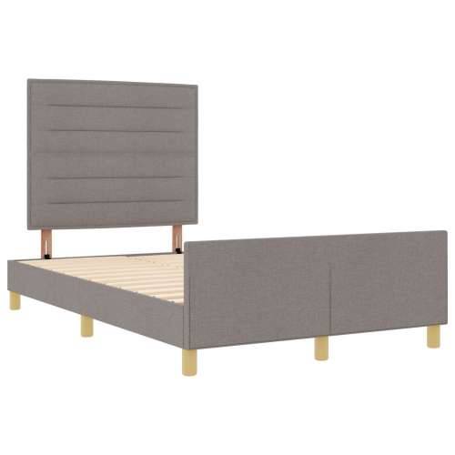 Okvir za krevet taupe 160x200 cm tkanina Cijena