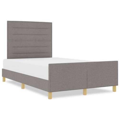 Okvir za krevet taupe 160x200 cm tkanina Cijena