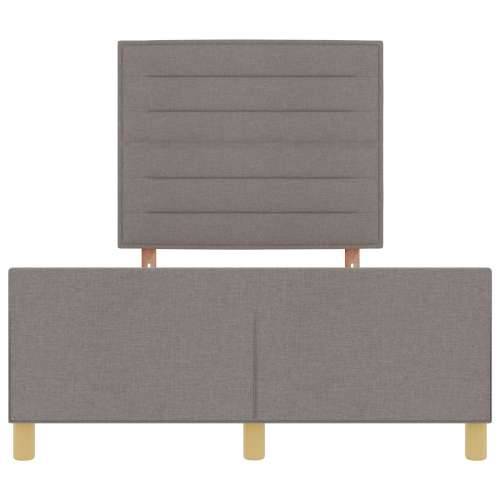 Okvir za krevet taupe 160x200 cm tkanina Cijena
