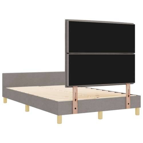 Okvir za krevet taupe 160x200 cm tkanina Cijena