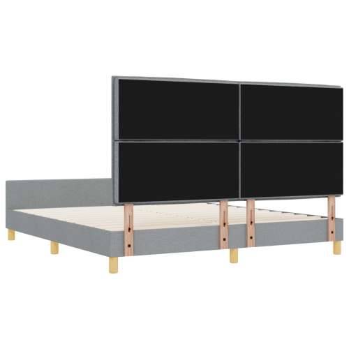 Krevetna Konstrukcija Svjetlosiva 180x200 cm Tkanina Cijena