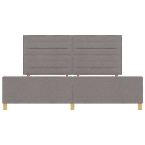 Krevetni Okvir Taupe 200x200 cm Tkanina Cijena