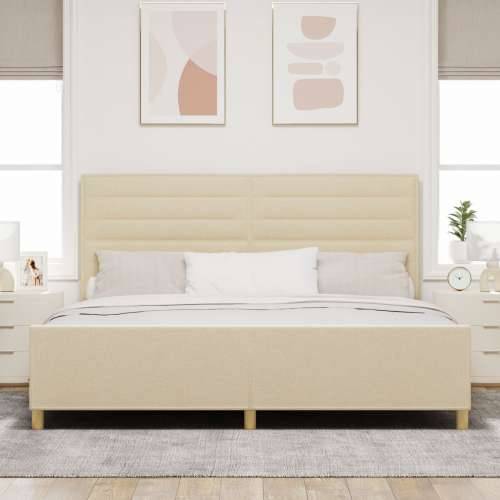 Krem Tkaninski Krevet 200x200 cm Cijena