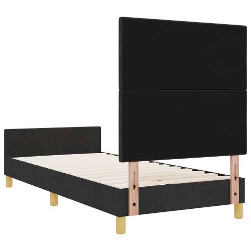 Krevetni okvir Crni 80x200 cm Tkanina Cijena