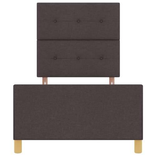 Crevna konstrukcija tamnosmeđa 90x200 cm tkanina Cijena