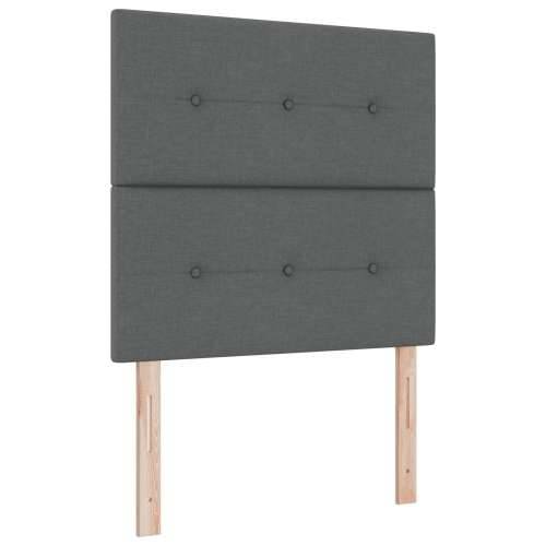 Krevet Sivi 100x200 cm Tkanina Cijena