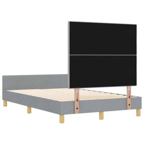 Krevetna konstrukcija Svjetlosiva 120x190 cm Tkanina Cijena