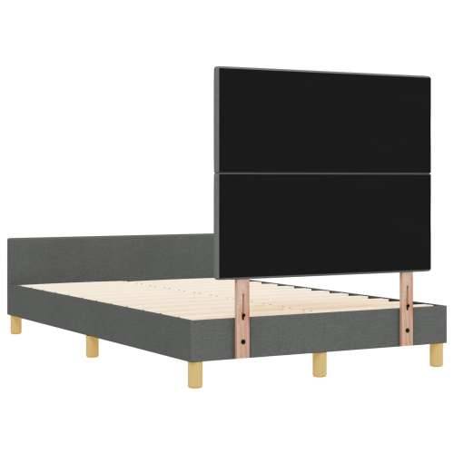 Krevet Tamnosivi 120x200 cm Tkanina Cijena