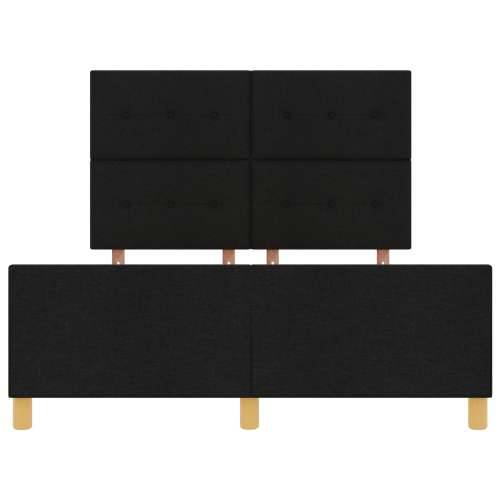 Krevet Crni 140x190 cm Tkanina Cijena