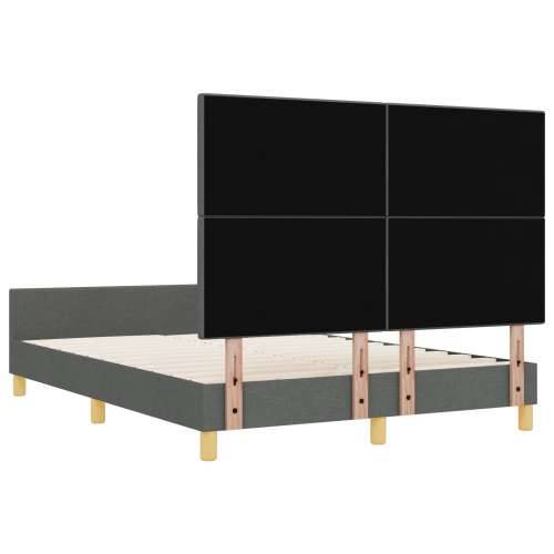 Krevetna Okvir Tamnosiva 140x200 cm Tkivo Cijena