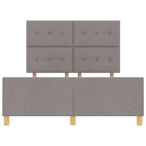 Krevetni okvir taupe 140x200 cm tkanina Cijena