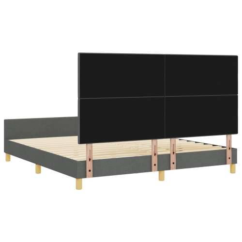 Krevet Siva 180x200 cm Tkanina Cijena
