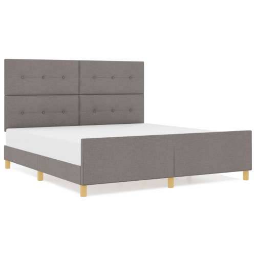Krevetna Okvir Taupe 180x200 cm Tkanina Cijena