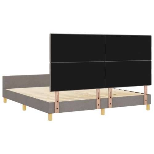 Krevetna Okvir Taupe 180x200 cm Tkanina Cijena