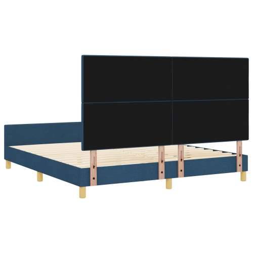 Krevetni Okvir Plava 180x200 cm Tkanina Cijena