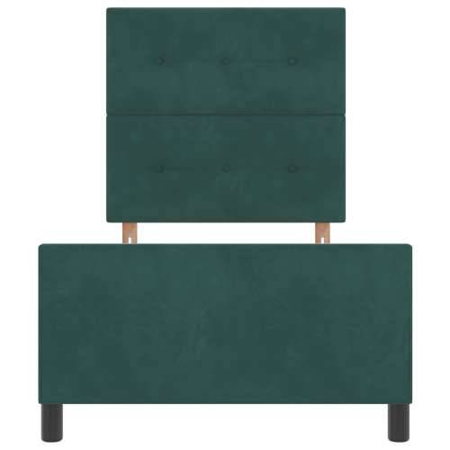 Tamnozeljeni Baršunasti Krevet Okvir 80x200 cm Cijena