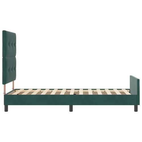 Tamnozeljeni Baršunasti Krevet Okvir 80x200 cm Cijena