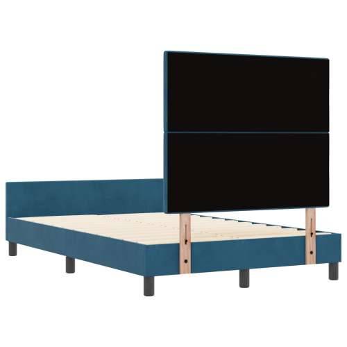 Okvir kreveta tamnoplavi 120x200 cm baršun Cijena