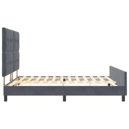 Krevet Okvir Tamnosiva 180x200 cm Baršun Cijena