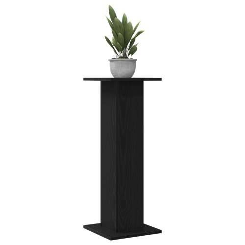 Stalak za biljke 2 kom Crni hrast 30x30x80 cm Konstruirano drvo Cijena