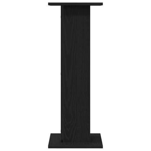 Stalak za biljke 2 kom Crni hrast 30x30x80 cm Konstruirano drvo Cijena