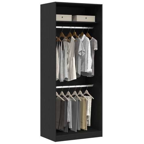 Crni Hrast Ormar 80x50x200 cm Odabrano drvo Cijena