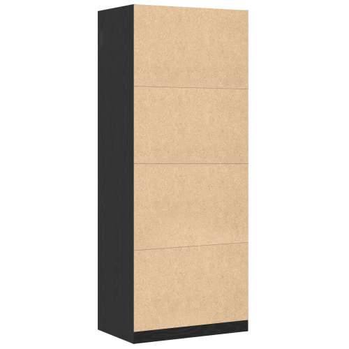 Crni Hrast Ormar 80x50x200 cm Odabrano drvo Cijena