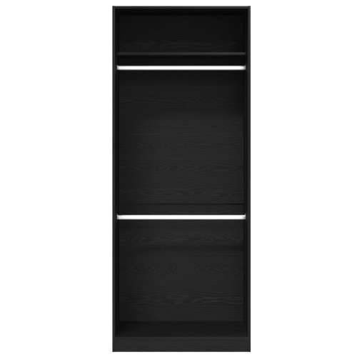 Crni Hrast Ormar 80x50x200 cm Odabrano drvo Cijena