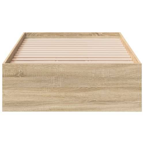 Krevetna Okvir Sonoma Hrast 90x190 cm Konstruirano Drvo Cijena