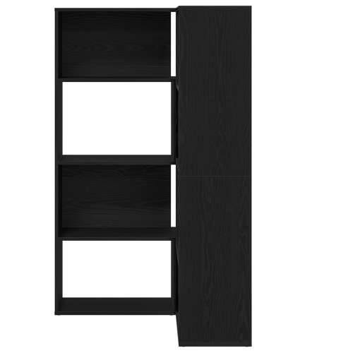 Kutna ormarica Crni hrast 140x30x140 cm Konstruirano drvo Cijena