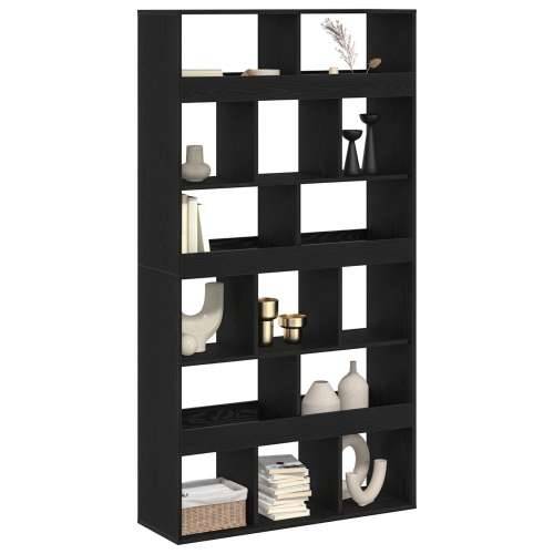 Stalak za biljke Crna Hrast Konstruirano drvo 100x33x187,5 cm Cijena