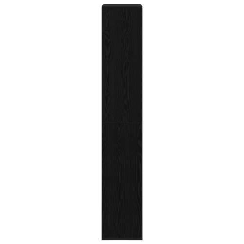 Stalak za biljke Crna Hrast Konstruirano drvo 100x33x187,5 cm Cijena