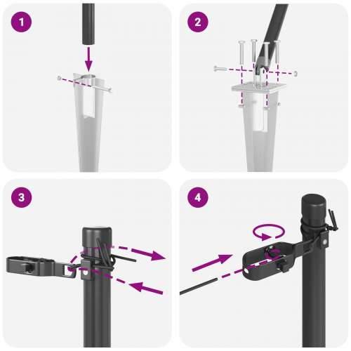 Stubovi Ograde s Oštricom 26 kom Ø32 mm 160 cm Ogalvanizirani Čelik Cijena