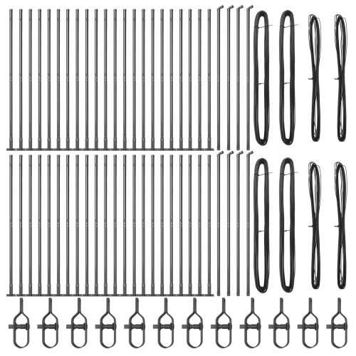 Stupovi ograde s osnovnim pločama 52 kom Ø32mm 68,5cm Galvanizirani čelik Cijena